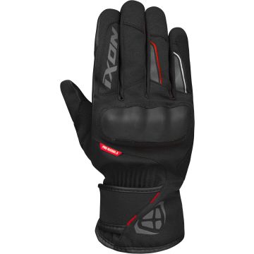 Ixon Pro Russel 2 Zwart Rood Waterdichte Handschoenen