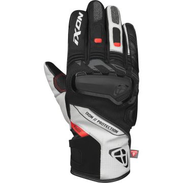 Ixon Pro Knarr Lady Zwart Grijs Rood Waterdichte Handschoenen