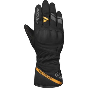 Ixon Pro Midgard L Zwart Goud Waterdichte Dames Handschoenen
