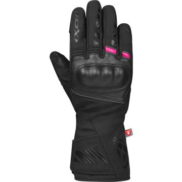 Ixon Pro Rescue 3 L Zwart Fuchsia Waterdichte Dames Handschoenen