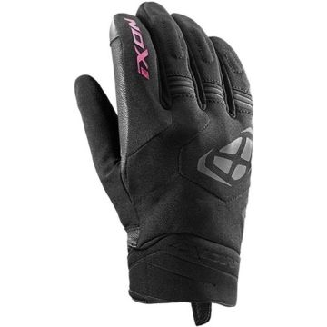 Ixon MS Mig 2 WP L Zwart Fuchsia Waterdichte Dames Handschoenen