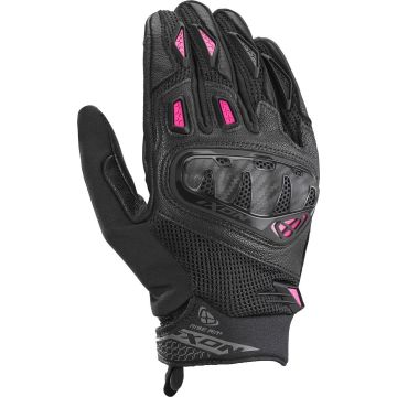 Ixon Rise Air 2 L Zwart Fuchsia Dames Handschoenen