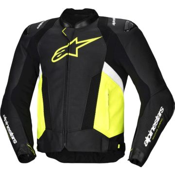Alpinestars Missile V3 Airflow geperforeerde motorfiets lederen jas