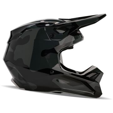 FOX V1 Bnkr MIPS 2023 Zwart Crosshelm