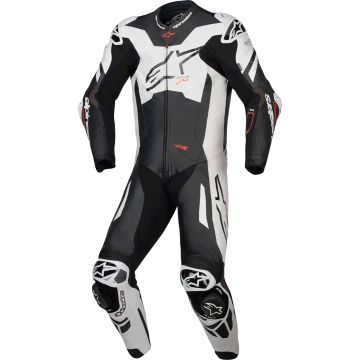GP Plus V4 Sprint Zwart Wit Fluo Rood 1-Delig Motorpak