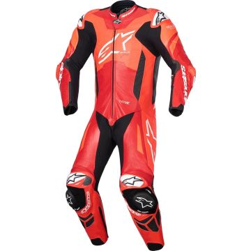 GP Plus V4 Sprint Fluo Rood Mid Rood Wit 1-Delig Motorpak
