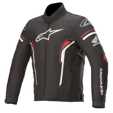 Alpinestars Honda T-SP-1 Waterproof Jas Zwart Wit Rood