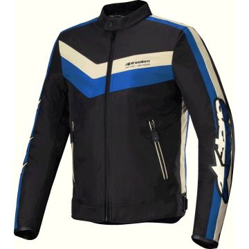 Alpinestars T-Dyno WR Zwart Blauw Ecru Motorjas