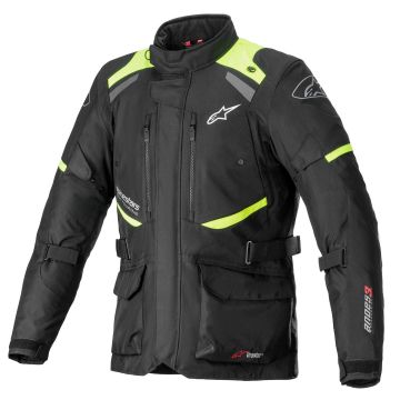 Alpinestars Andes V3 Drystar Jas Zwart Fluo Geel