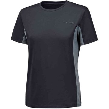 Held Cool Layer Dames Zwart Grijs Short Sleeve Shirt