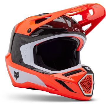 FOX V3 RS Infinite MIPS Oranje Crosshelm