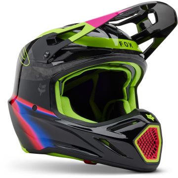 FOX V3 RS Energy MIPS Zwart Crosshelm