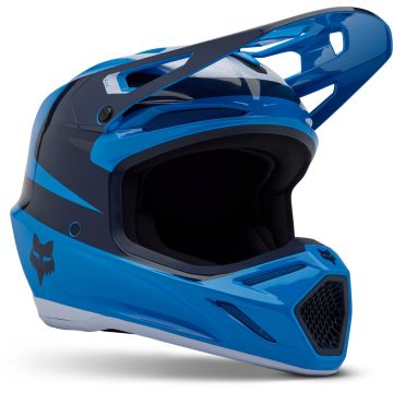 FOX V3 Divider MIPS Blauw Crosshelm