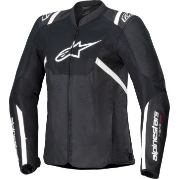 Alpinestars Stella T-SPS Air V2 Zwart Wit Dames Motorjas