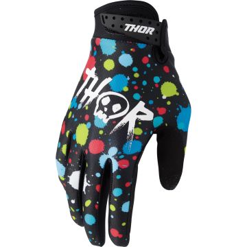 Thor Launchmode Splat Motorcross handschoenen voor jongeren