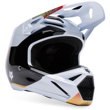 FOX V1 Hello Future Special Edition MIPS Wit Crosshelm