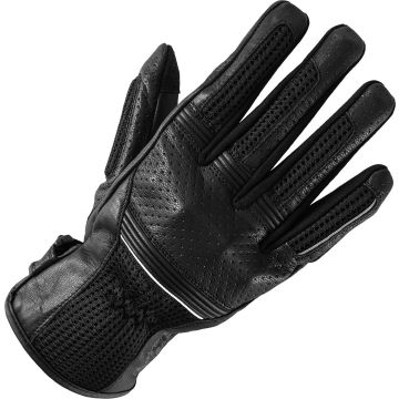 Büse Breeze Dames Zwarte Geperforeerde Handschoenen