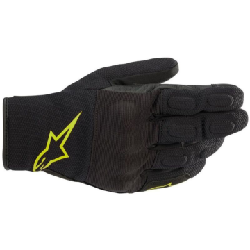 Alpinestars S Max Drystar Handschoenen Zwart Geel Fluo