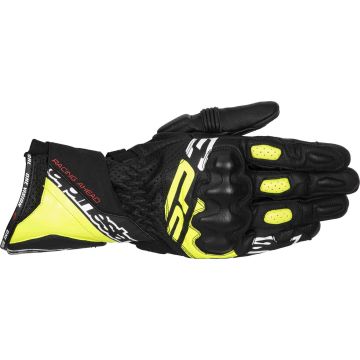Alpinestars SP-3 Zwart Fluo Geel Wit Handschoenen