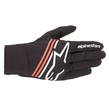 Alpinestars Reef Handschoenen Zwart Wit Fluo Rood