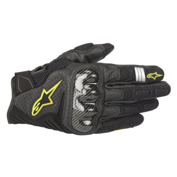 Alpinestars SMX-1 Air V2 Zwart Geel Fluo 