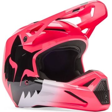 FOX V1 Youth Shield Roze Kinder Crosshelm