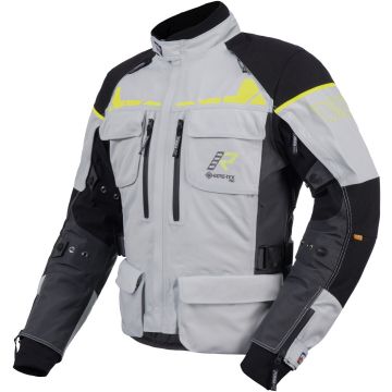Rukka Ecuado-R Grijs Geel Textiele Motorjas
