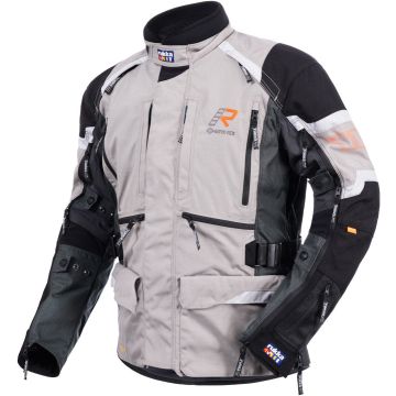 Rukka Madagasca-R Zwart Beige Textiele Motorjas