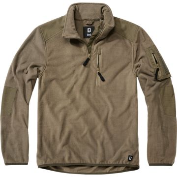 Brandit Fleece Ripstop Trui met halve rits