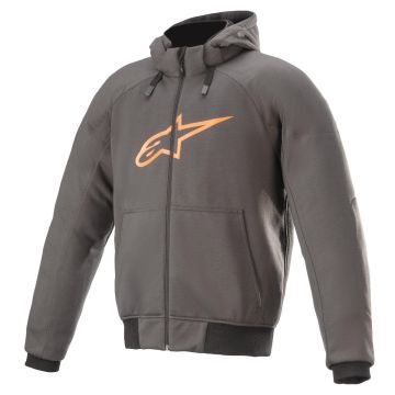 Alpinestars Chrome Sport Teergrijs Vlamoranje Hoodie
