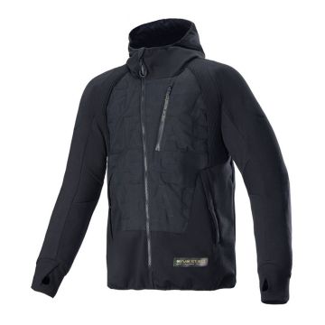 Alpinestars MO.ST.EQ Hybrid Hooded Jas Zwart