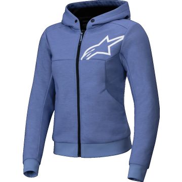 Alpinestars Stella Chrome V2 Sport Hoodie Blauw Violet White