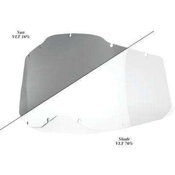 100% Racecraft II/Accuri II/Strata II Photochromic Vervangende lens