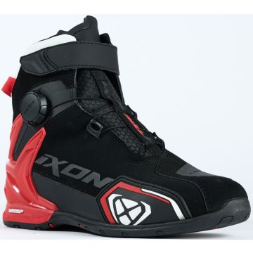 Ixon Bull 2 WP Zwart Wit Rood Motorschoenen