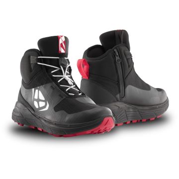 Ixon Snake WP Zwart Wit Rood Motorschoenen