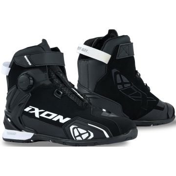 Ixon Bull 2 WP Lady Zwart Wit Motorschoenen