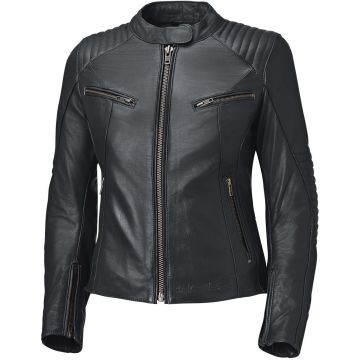 Held Robin Dames Zwart Leren Motorjas