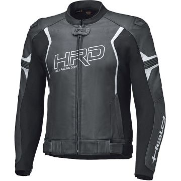 Held Street Rocket 4 Zwart Wit Leren Motorjas