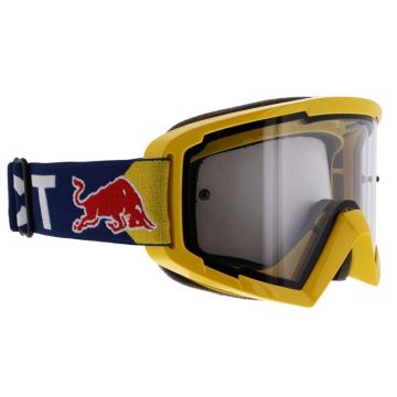 Spect Red Bull Whip MX Goggles Single Lens Geel Helder