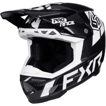 FXR 6D ATR-3Y Carbon Motorcross helm voor jongeren