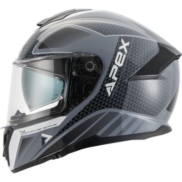 APEX FT300 New York Zwart Grijs Integraalhelm