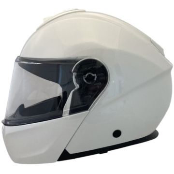 APEX MT300 Solid Wit Systeemhelm
