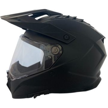 APEX AT300 Solid Mat Zwart Adventure Integraalhelm