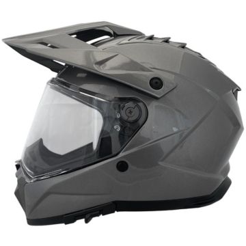 APEX AT300 Solid Mat Grijs Adventure Integraalhelm
