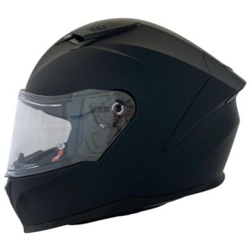 APEX FI100 JNR Solid Mat Zwart Kids Integraalhelm