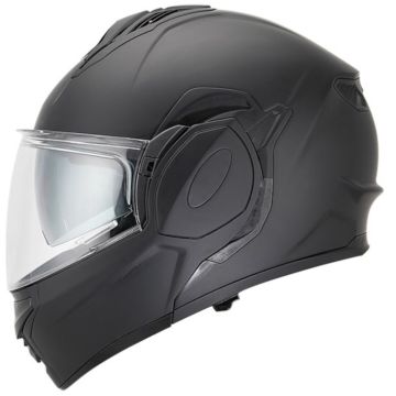 APEX MI200 Solid Mat Zwart Systeemhelm