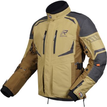 Rukka Ventu-R Khaki Bruin Waterdichte Textiele Motorjas