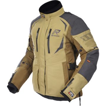 Rukka VentuRina Khaki Bruin Waterdichte Dames Textiele Motorjas
