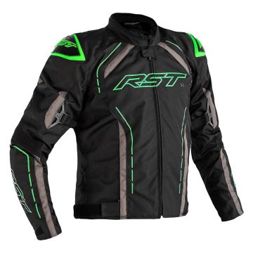 RST S-1 Textiele Jas Zwart Groen Grijs
