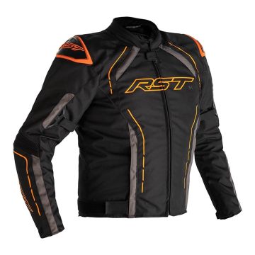 RST S-1 Textiele Jas Zwart Oranje Grijs
